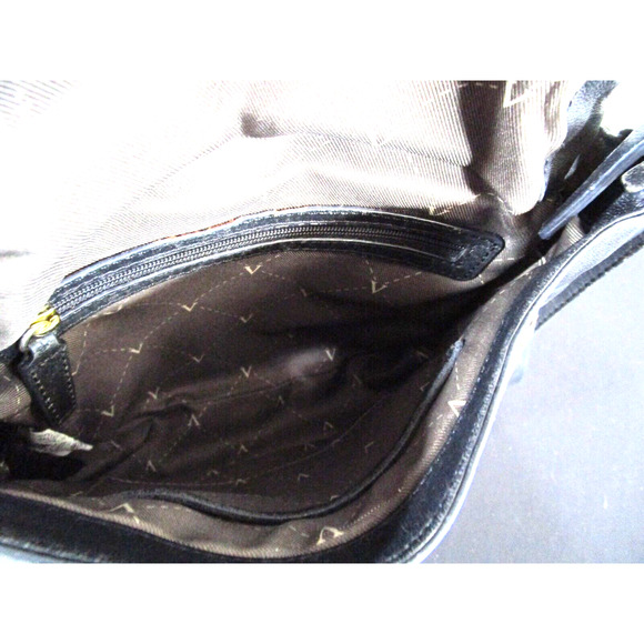 Vince Camuto Bailey Black Quilted Leather Flap Crossbody Handbag - Picture 13 of 13